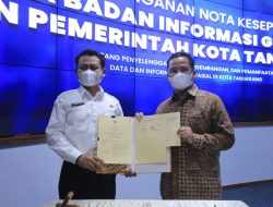 Kembangkan Satu Peta dan Satu Data, Pemkot Tangerang Gandeng Badan Geospasial