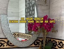 Viral Kamar Mandi Mewah ala Sultan di SPBU Tangerang