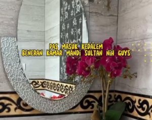 Viral Kamar Mandi Mewah ala Sultan di SPBU Tangerang