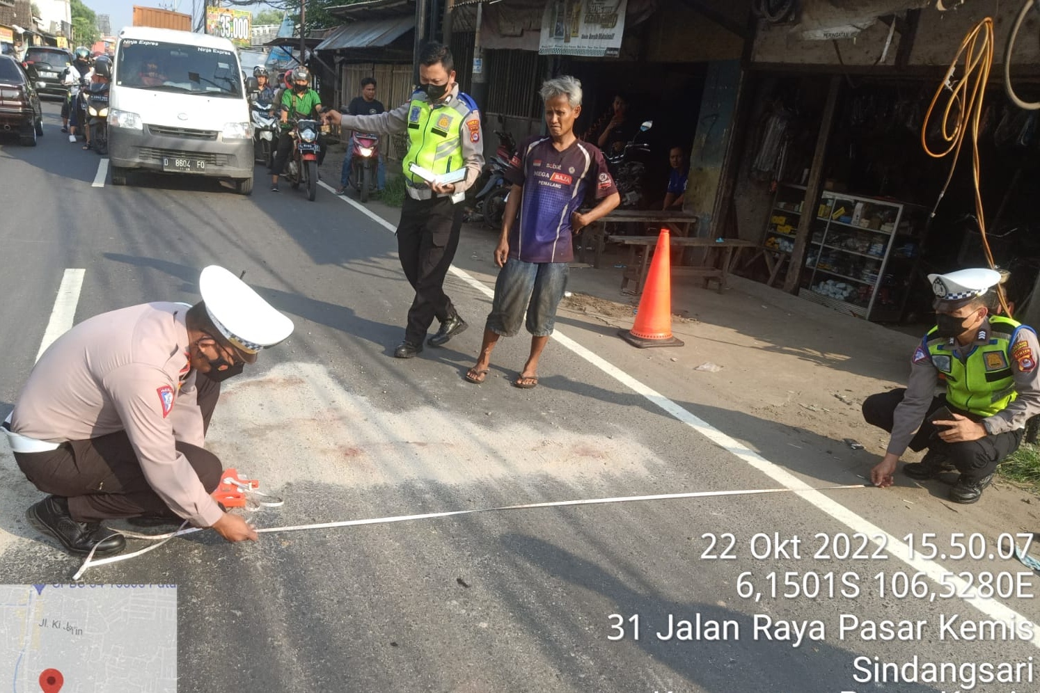 Remaja Bonceng Tiga Adu Kerbau dengan Truk di Sindang Jaya Tangerang, Satu Tewas