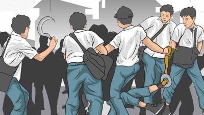 Akhirnya Polisi Tangkap 10 Orang Pelaku Tawuran di Ciputat Tangsel