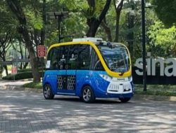 Wah, Ternyata Ada Angkot Tanpa Sopir di BSD City Tangerang