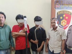 Dua Juru Parkir di Kota Serang Diciduk Polisi Sebab Bawa Senjata Tajam