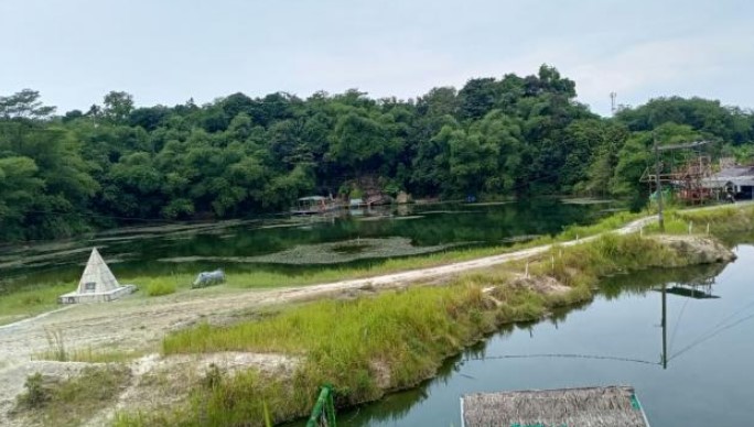 Miris, Danau Biru Cigaru di Cisoka Terbengkalai