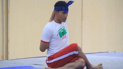 Pemuda Tangerang Ini Perkenalkan Yoga Asana Hingga Juara di Fornas
