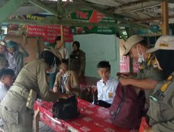 Sejumlah Pelajar Yang Bolos di Cilegon Kena Razia Satpol-PP