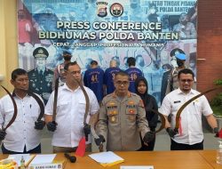 23 Orang Berandal Jalanan di Banten Diciduk Polisi