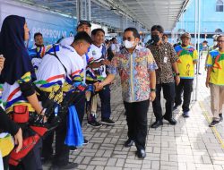 Arief-Sachrudin Kompak Semangati Para Atlet Porprov VI Banten