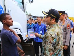 Ada 216 Truk Melanggar Jam Operasional Ditindak di Tangerang