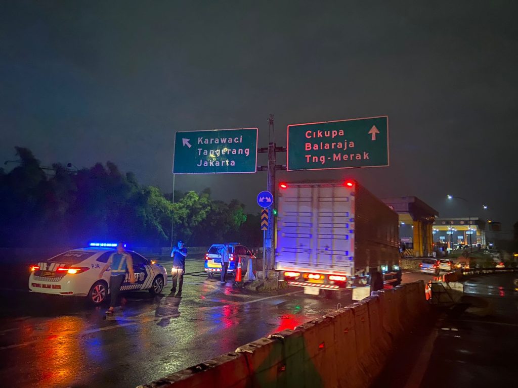 Akses Tol Bitung Tangerang Sekarang Kembali Dibuka