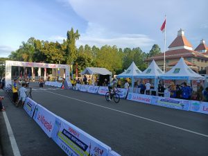 Cabor Balap Sepeda Criterium Kota Tangerang Sumbang Emas dan Perak di Porprov VI Banten