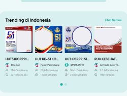 30 Link Twibbon HUT KORPRI Ke-51 dan Cara Pakainya