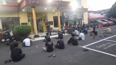 14 Pria yang Pesta Miras, Diangkut Polisi di Neglasari Tangerang