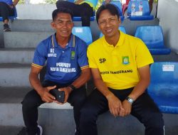 Tim Sepak Bola Kota Tangerang Optimis Sabet Medali Emas Porprov VI Banten