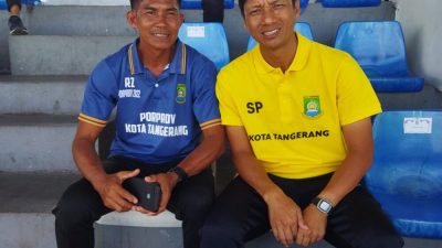 Tim Sepak Bola Kota Tangerang Optimis Sabet Medali Emas Porprov VI Banten