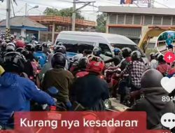 Viral Video Macet Parah di Stasiun Poris Tangerang