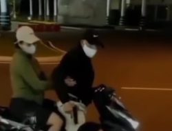 Viral Video Pemuda Lagi Nongkrong Ditodong Pistol oleh Polisi di Tangsel