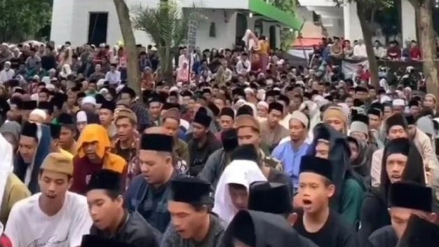 Ribuan Jamaah Padati Haul Syekh Abdul Qodir Al-Jaelani di Cilongok Pasar Kemis