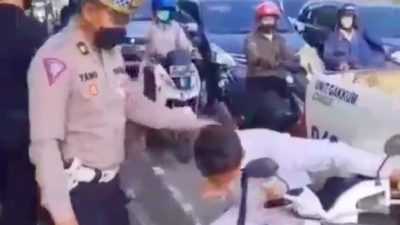 Viral Video Anak SMP Maki Polisi saat Ditegur Tak Pakai Helm di Sidoarjo