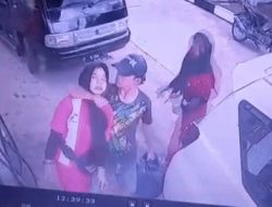 Viral Video Pria Piting Leher Perempuan Pegawai SPBU di Cianjur