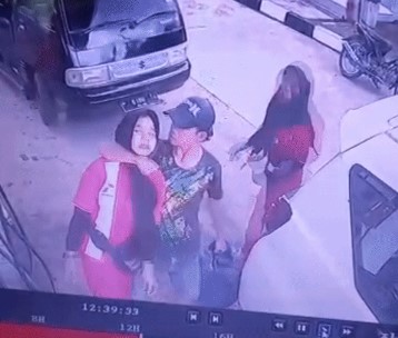 Viral Video Pria Piting Leher Perempuan Pegawai SPBU di Cianjur