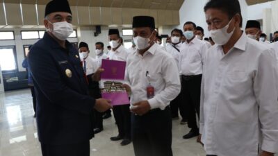 150 Anggota Forum Kewaspadaan Dini Masyarakat se-Kabupaten Tangerang Dikukuhkan