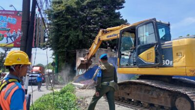 59 Bangunan Dibongkar untuk Underpass Bitung Tangerang