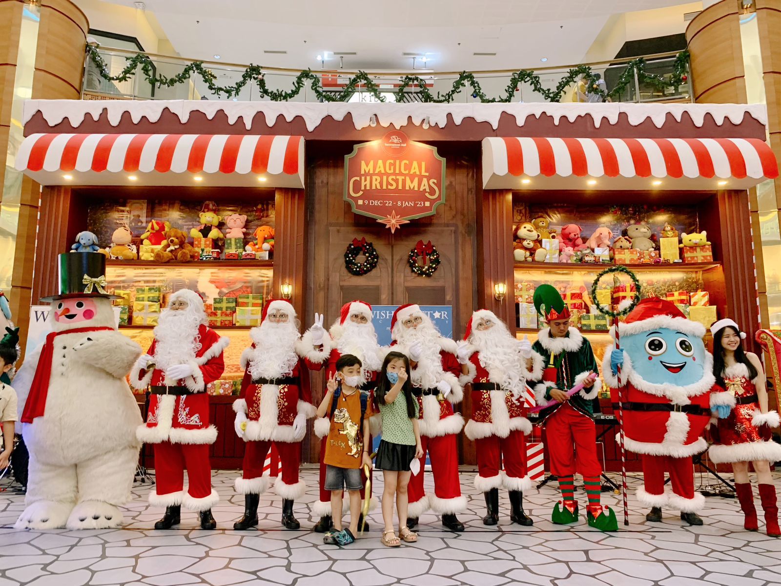 Rayakan Liburan Natal, Ada Parade Santa Claus dan Promo Belanja di SMS Tangerang