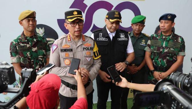 Amankan Nataru, Polresta Tangerang Terjunkan 740 Personel Gabungan