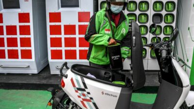 Driver Ojol di Tangsel Keluhkan Biaya Sewa Motor Listrik Mahal, Tidak Cukupi Kebutuhan Sehari-hari