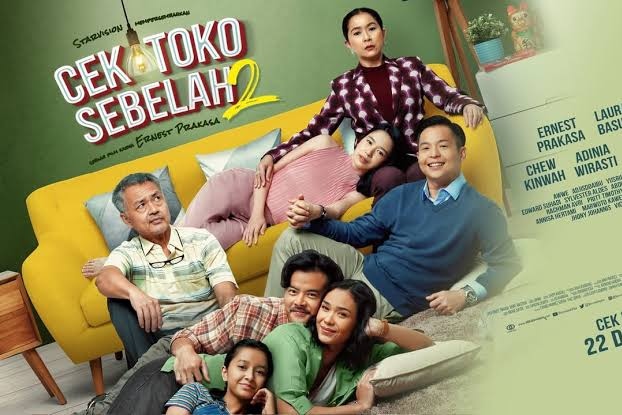 Jadwal dan Harga Tiket Film Cek Toko Sebelah 2 di Bioskop XXI Tangerang