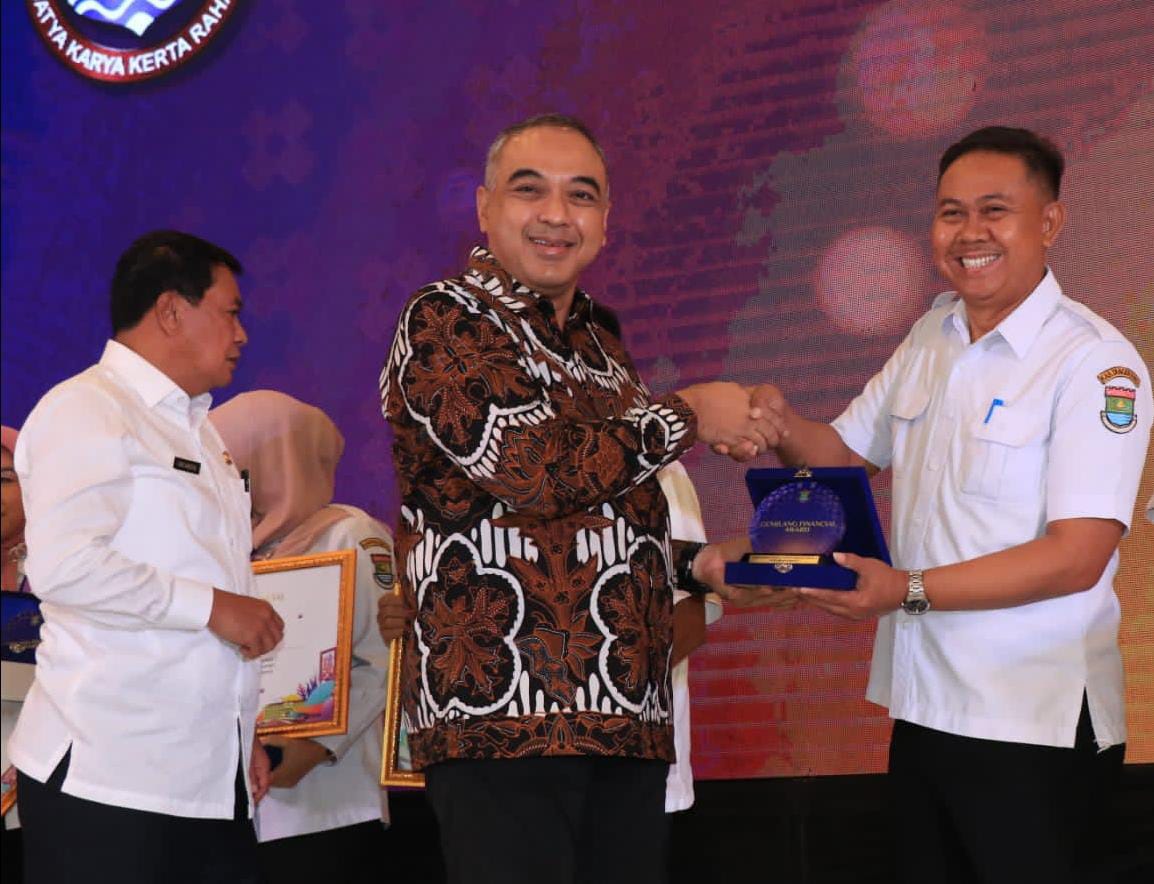 Kecamatan Cisoka Tangerang Raih Penghargaan Pengelola Keuangan Terbaik 2022