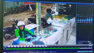 Oknum Kurir Ojol Bawa Kabur Paket 3 HP dari Konter di Curug Tangerang