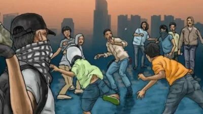 2 Remaja Pelaku Tawuran Ditangkap Warga di Pakuhaji Tangerang