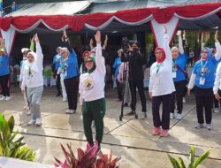 Peringati Hari Ibu, Persami Ajak Ratusan Ibu Kuatkan Tubuh dan Ekonomi Nasional
