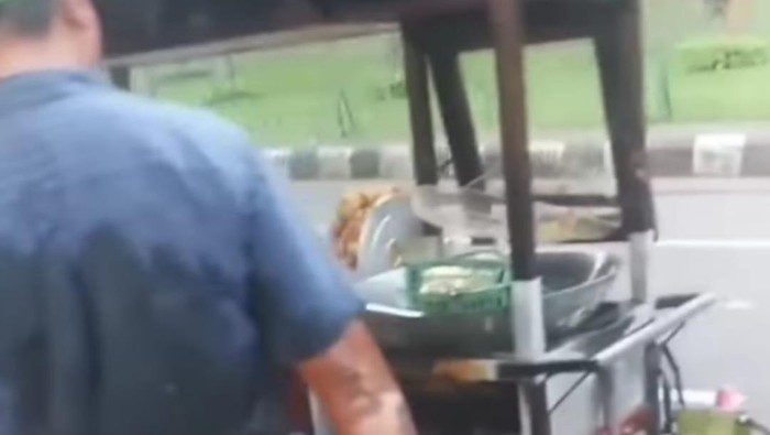 Viral Tukang Gorengan di Tangsel Jadi Korban Tabrak Lari, Tangannya Melepuh Kena Minyak Panas