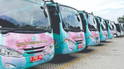 1000 Armada Bus Bakal Antar Pelajar Tangsel ke Sekolah