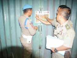 Warkop Tempat Dugem di Tigaraksa Tangerang Disegel Satpol PP