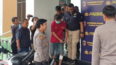 Begal Sadis Pembunuh Tukang Ojek di Pagedangan Tangerang Ditembak Polisi