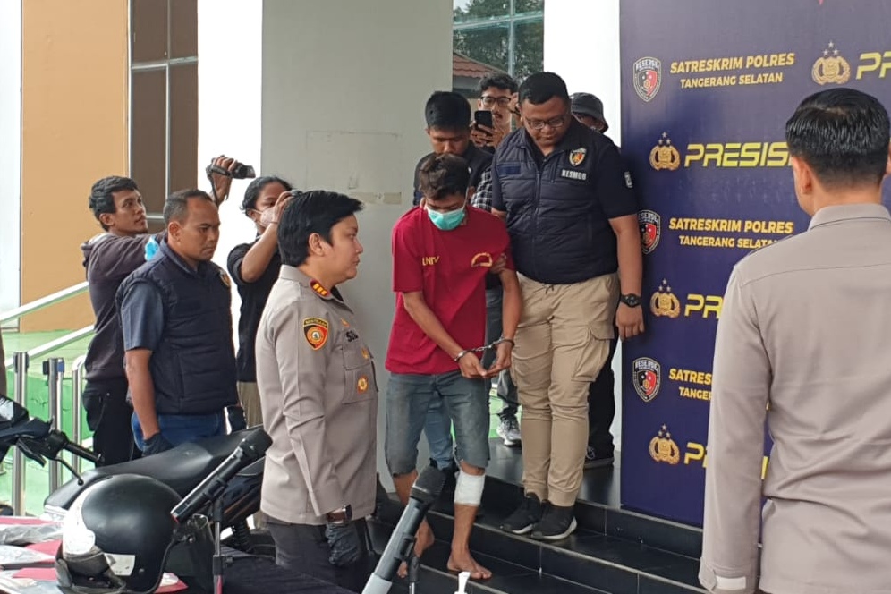 Begal Sadis Pembunuh Tukang Ojek di Pagedangan Tangerang Ditembak Polisi