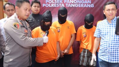 Komplotan Pembuat dan Pengedar Uang Palsu di Tangerang Diringkus