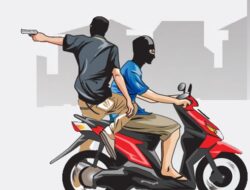 Wanita di Pasar Kemis Tangerang Ditendang Begal Bersenpi hingga Jatuh