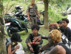 10 Anak Punk yang Berkeliaran di Kawasan Pemkab Tangerang Diangkut Satpol PP