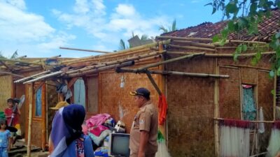 69 Rumah Warga di 2 Kecamatan Kabupaten Tangerang Rusak Diterjang Puting Beliung