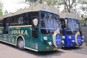 Bus Jawara Tangerang Satu-Satunya Transportasi Wisata Gratis di Banten