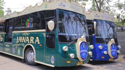 Bus Jawara Tangerang Satu-satunya Transportasi Wisata Gratis di Banten
