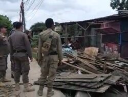 8 Gubuk Asmara Tempat Esek-esek di Solear Tangerang Dirobohkan Satpol PP