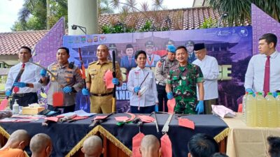 Dalam Sebulan Ada 38 Gangster di Kabupaten Tangerang Ditangkap