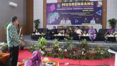 Pembangunan Infrastruktur dan SDM Jadi Prioritas di Murenmbang Kecamatan Kresek Tangerang
