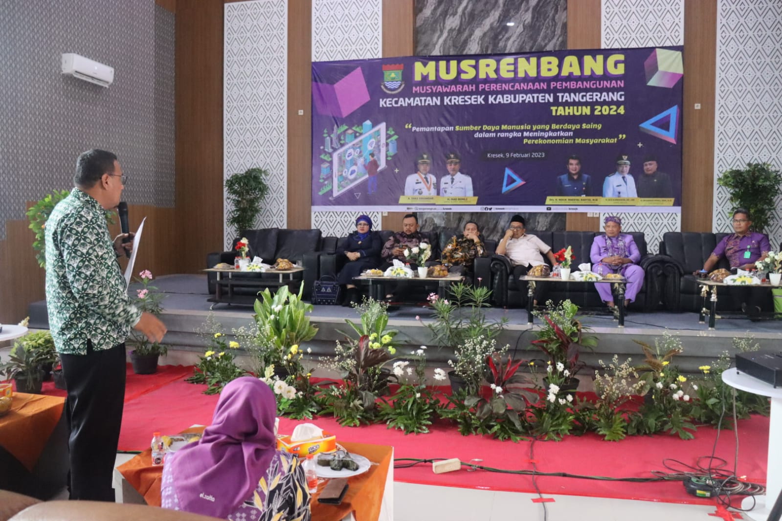 Pembangunan Infrastruktur dan SDM Jadi Prioritas di Murenmbang Kecamatan Kresek Tangerang